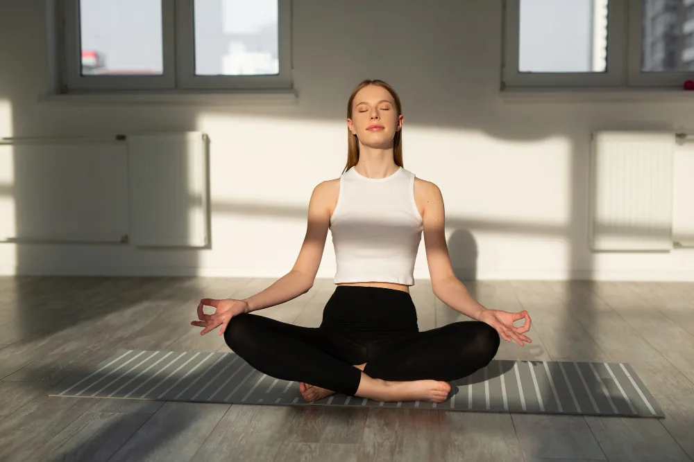 Meditación consciente y respiración guiada